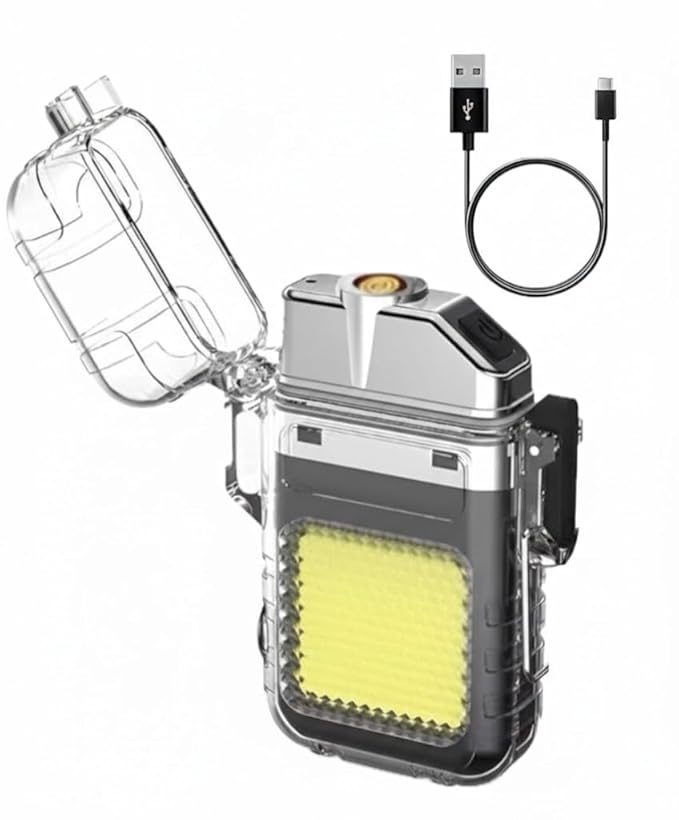 Rechargeable Coil Ignition Electric with COB Flashlight